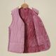 Middle-aged and elderly vests for women in autumn and winter grandma suit silk cotton vest mother plus velvet thickened vest warm jacket
