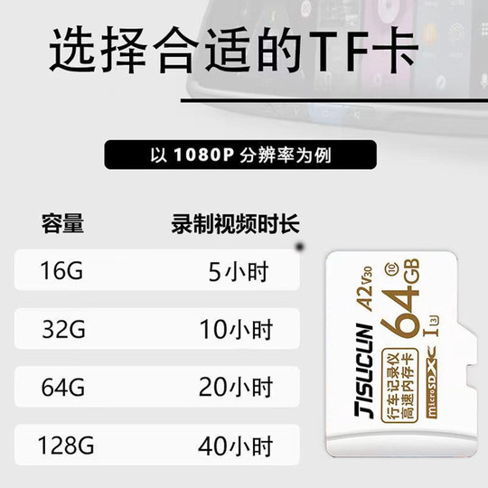 
Home monitoring memory dedicated card 128g64g camera TF card Fat32 format SD card storage recorder