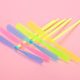 Bamboo dragonfly nostalgic large flying fairy children's toy outdoor aircraft flying saucer pull string flying saucer hand rub 80's