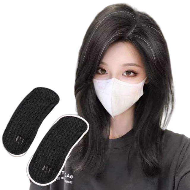 Fluffy hair artifact to increase the top of the skull hair pad hairpin hair root clip headdress invisible bangs wig pad hairpin