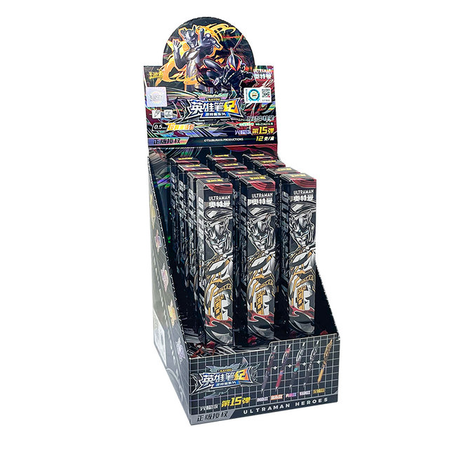 Ultraman Kayou neutral pen blind box shine 13 bullets 15 ultimate hidden Zero black water pen student stationery collection