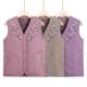 Middle -aged and elderly people, horse Jia girl autumn and winter, add up velvet grandma vest, mother wears a thick horse clip old lady jacket
