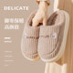 
Cotton slippers for women winter 2025 new indoor home household plus velvet warm anti-slip furry slippers for men autumn and winter