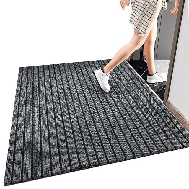 Entrance door floor mat, entrance door mat, non-slip floor mat, door mat, stain-resistant, no-wash, wipeable, entrance door, cuttable, high-end door
