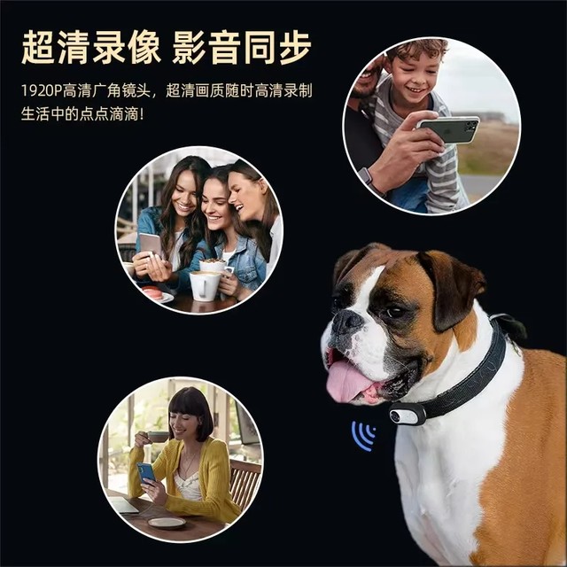 
Thumb Camera Magnetic Lone Clip Sports Camera HD Recorder Pet Chest Video Recording Viewing Angle Mini
