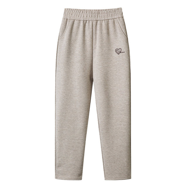 2025 new style of middle-aged and elderly women's pants spring and autumn style mother pants large size loose grandma's casual autumn and winter trousers