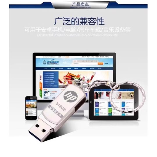 U disk mobile phone computer dual-purpose 32/64/128G student office Type-C dual interface 3.0 high-speed USB storage