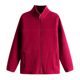 Mom fleece jacket winter plus velvet women's clothing middle-aged and elderly people fleece clothes grandma's top spring and autumn cardigan
