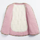 Grandma's winter coat, warm and thin cotton-padded jacket, middle-aged and elderly mother's coat, elderly woman's cardigan, cotton-padded coat with velvet