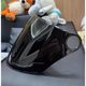 Helmet lens electric motorcycle windproof, UV sun, wear-resistant, large hole, durable snap-proof windshield mirror cover