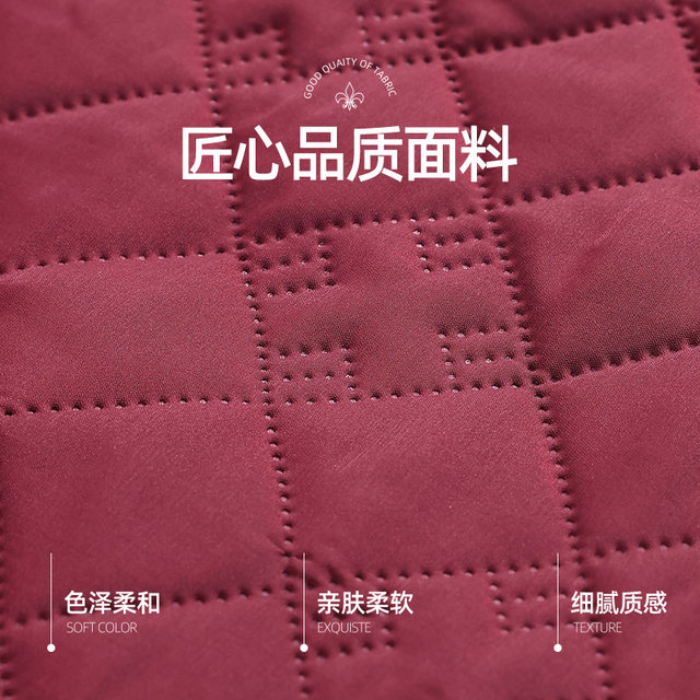 Winter clothing for middle-aged and elderly women, warm vest, grandma's velvet thickened vest, old lady's mother's autumn and winter coat red