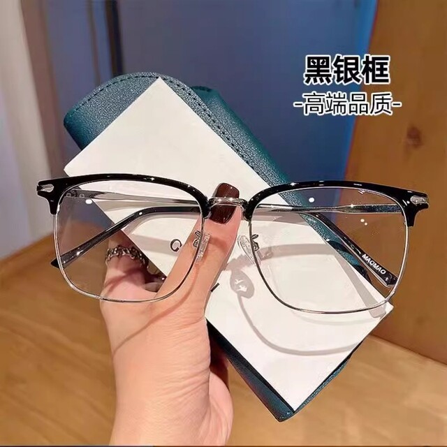 Smart mirror automatic adjustment degree, long and near dual-purpose high-definition anti-blue light zoom glasses for elderly people