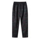 Middle-aged and elderly autumn loose mother's pants high-waisted spring and autumn grandma floral pants for outer wear winter trousers plus velvet