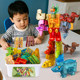 Numbers and letters deformation toy set twelve zodiac signs English letters dinosaur combined children's King Kong robot