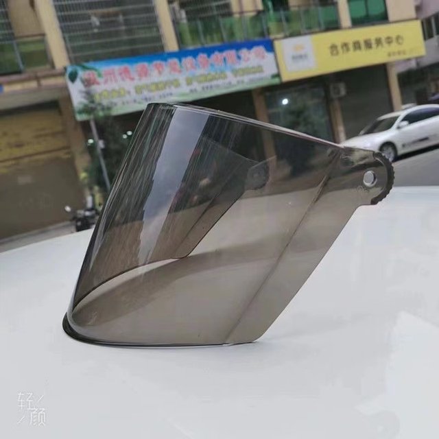 Aikai AK601/628 electric motorcycle universal helmet lens 615 sun protection high-definition glass windshield arc length