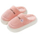 Cotton slippers couple indoor 2025 home plush winter new style non-slip women's warm men's slippers autumn and winter thick bottom