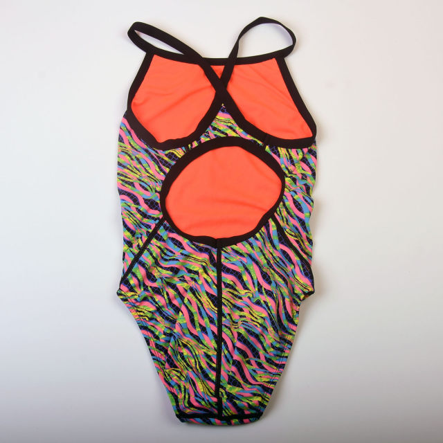American T's competitive racing triangle one-piece swimsuit for women's professional training and competition drag reduction and quick-drying swimming pool