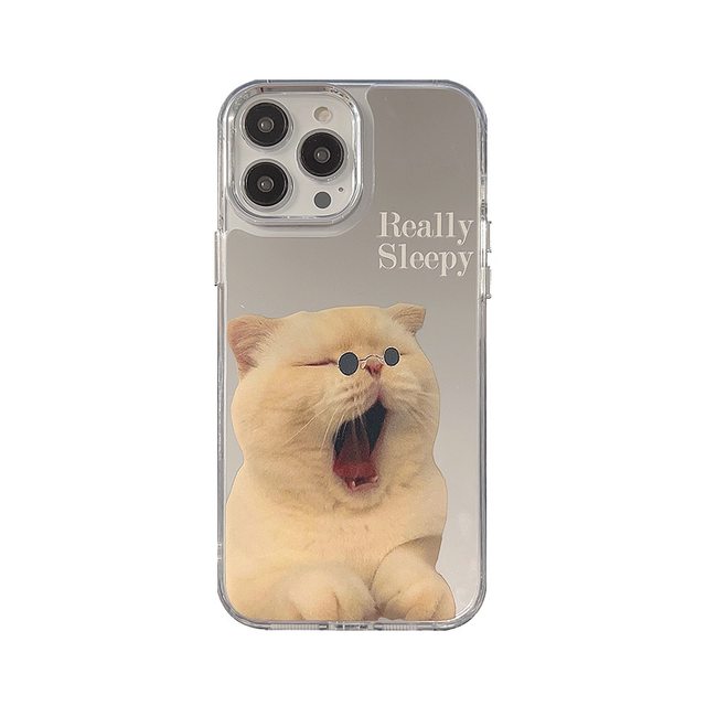 Pet cat and dog photos customized mobile phone case pattern diy apple 17 suitable for iphone 16 promax mirror couple avatar 14 Huawei mate70 Xiaomi 15 magnetic suction 13 make-up mirror