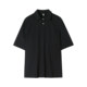 MRCYC men's five-quarter sleeve lapel loose men's T-shirt summer Korean trend Harajuku solid color short-sleeved POLO shirt