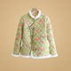 Ethnic style northeastern flower cotton-padded jacket for middle-aged and elderly women, plus velvet and thickening, retro buttoned cotton-padded clothes for mothers, national-style small cotton-padded clothes
