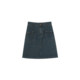 
Solighter French retro high waist printed denim skirt summer 2025 new A-line skirt straight skirt