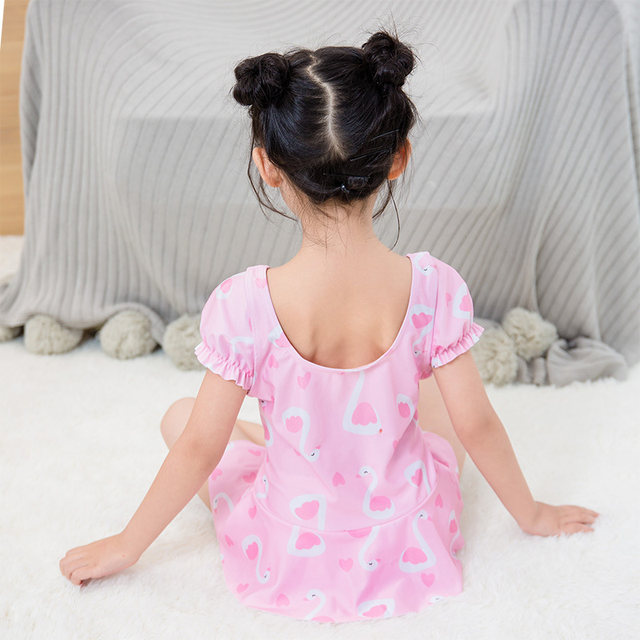 Children's swimsuits girls one-piece baby baby swimsuit girls bikini small, medium and big children's princess skirt swimsuits
