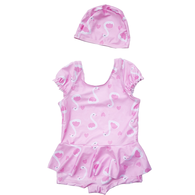 Children's swimsuits girls one-piece baby baby swimsuit girls bikini small, medium and big children's princess skirt swimsuits
