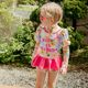Children's swimsuits, girls' one-piece dress swimsuits, boys split long sleeves, trousers, quick-drying baby hot spring swimsuit
