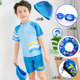 New children's swimsuit boys swimming trunks girl split skirt swimwear
