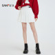 Sanfu short skirt 2025 new spring lined college style pleated skirt A-line skirt women's clothing 497339
