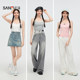 Sanfu vest women 2025 new summer chic lace splicing suspender sweet inner top women's clothing 495836