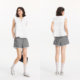 Semir short-sleeved shirt women's top with bow romantic gentle 2025 summer new flying sleeve texture shirt French