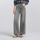 Senrou denim shopping mall with the same Morima jeans female high waist wide leg pants 2025 new spring trousers street