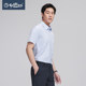 Goldlion new summer men's easy-care business formal casual short-sleeved shirt for men