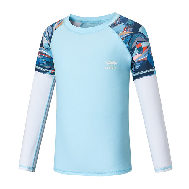 Axesea Children's Swimsing Swimsuit Male Children's Children Long Pants Sades Sades Sweet Sweet Surfing Swiping Swimsuit