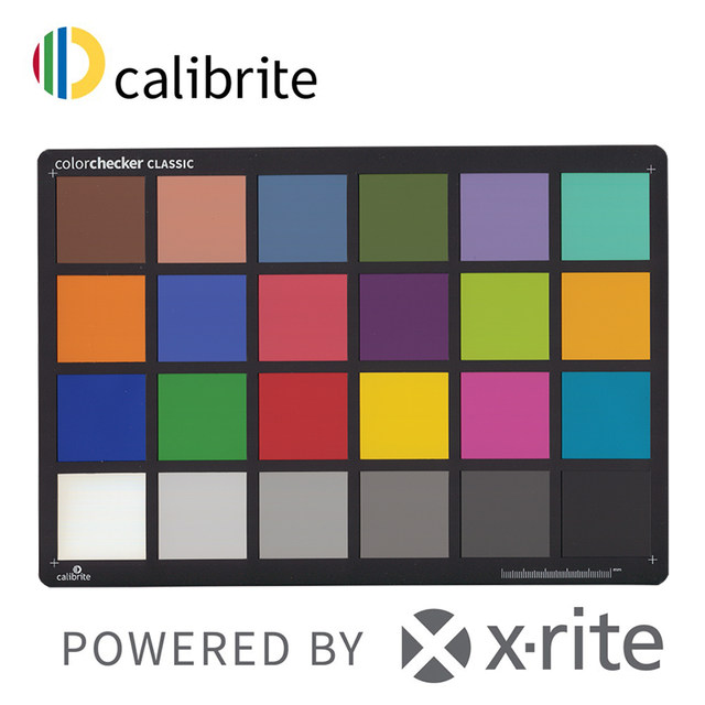 Calibrite original xrite ColorChecker classic 24 color card 24 color ...