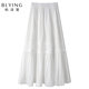 Black lace puffy skirt for women 2025 new autumn high-waisted a-line cake skirt slimming big hem mid-length skirt