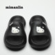 Couple thick-soled sandals for women in summer, non-slip soft-soled EVA lightweight large-size indoor home beach slippers