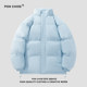 ponchioe thickened stand collar cotton coat jacket men and women winter jacket warm couple cotton jacket national trend cotton jacket