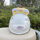 Kuromi Helmet Decoration Cat Ears Quick Release Velcro Fixing Motorcycle Helmet Internet Celebrity Universal Sticker