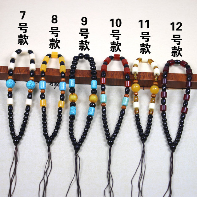 DIY hand-woven hand-knitted hand-handle piece lanyard miss rope high-end cultural hand-handle piece hand-slingshot miss rope key rope