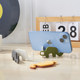 Cute elephant mobile phone holder portable bedside support frame key ring buckle folding convenient portable holder mobile phone holder