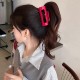 Soft silicone shark clamp hair clip for women high-end 2025 new hairpin back head large-size clip headgear