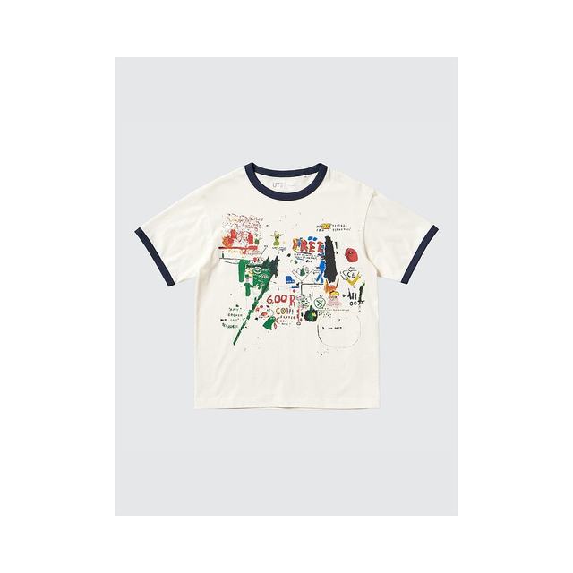 Japanese tide running errands UNIQLO UT NY POP ART printed short-sleeved T-shirt Basquet 01 OFF
