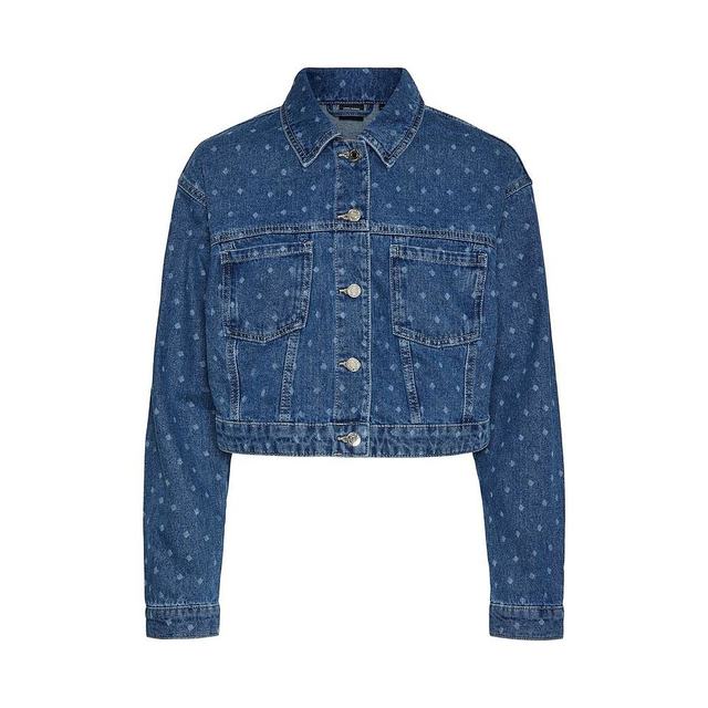 Vero Moda Women's Jacket Denim Short Straight-Style Fashion Comfort Casual Women's Clothing