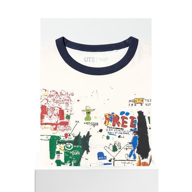 Japanese tide running errands UNIQLO UT NY POP ART printed short-sleeved T-shirt Basquet 01 OFF
