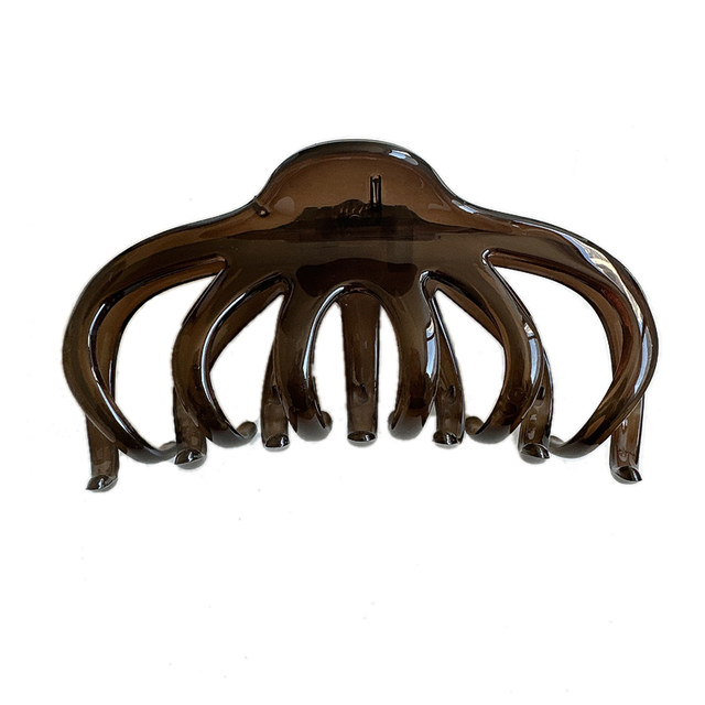 Retro large lazy style French style hairpin with multiple personality black hairpin ponytail hairpin headwear for women