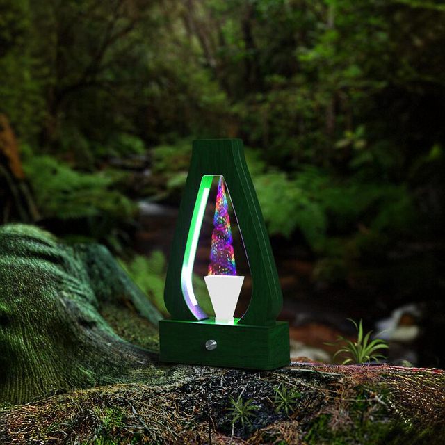 Magical water flow lamp anti-gravity spiral water flow lamp new Chinese craft decoration ornament for boyfriend and girlfriend birthday gift