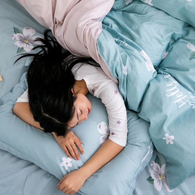 A pair of pure cotton pillowcases for home use 100 cotton pillowcases single pillow core liner cover for men 48cmx74cm new style