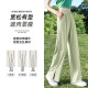 Snow Flying Sunscreen Pants for Women Summer Thin 2025 New Sports Lightweight Women's Pants Women's Ice Silk Wide Legs Pants PC